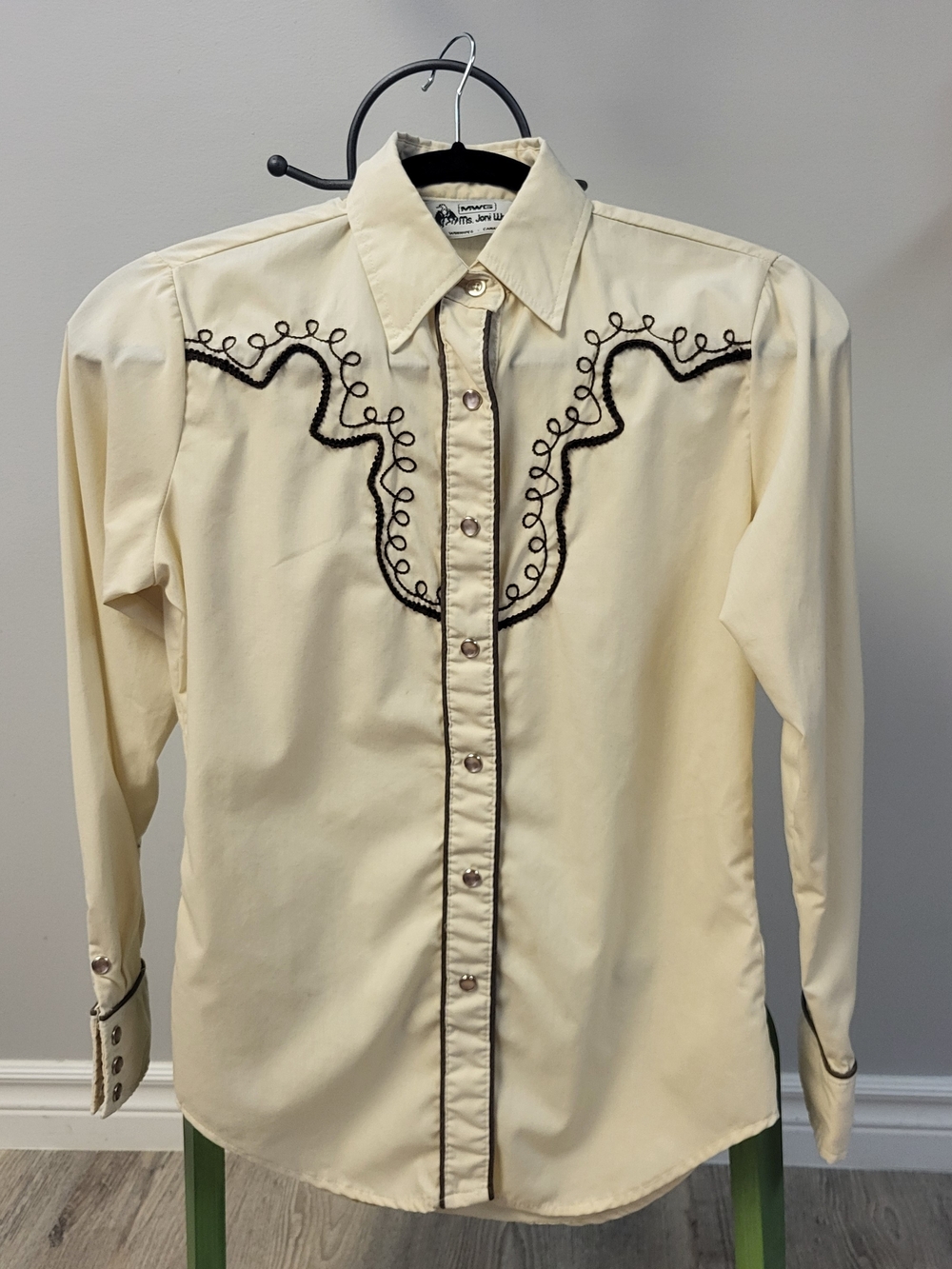 Vintage Western Embroidered Shirt